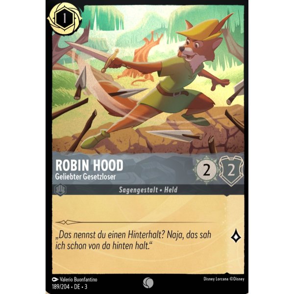 Robin Hood - Geliebter Gesetzloser  3INK-189-Holo