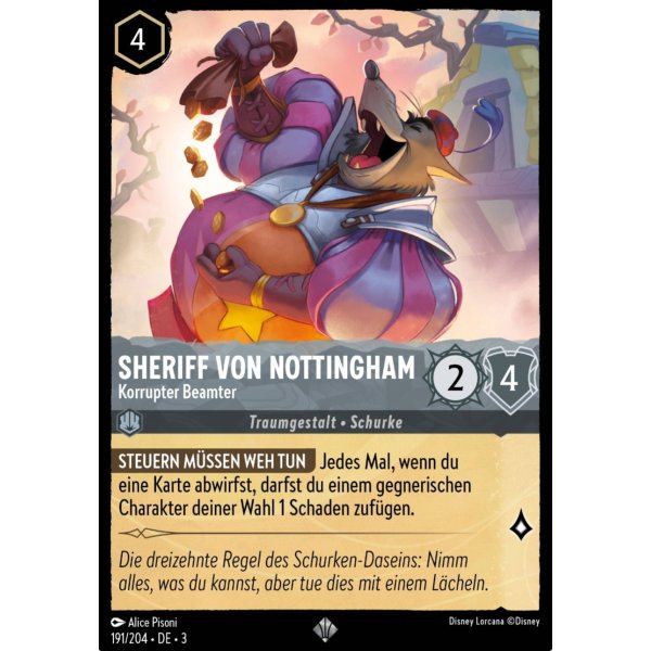 Sheriff von Nottingham - Korrupter Beamter  3INK-191