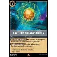 Karte des Schatzplaneten  3INK-201