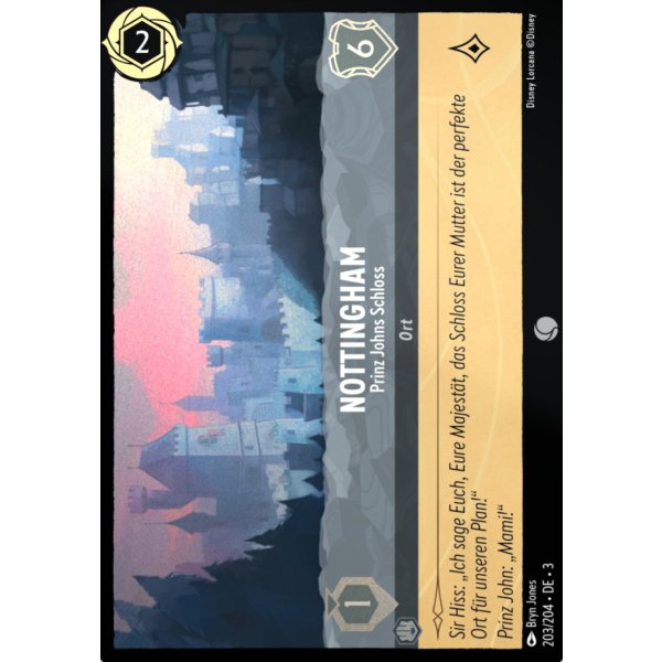 Nottingham - Prinz Johns Schloss 3INK-203-Holo