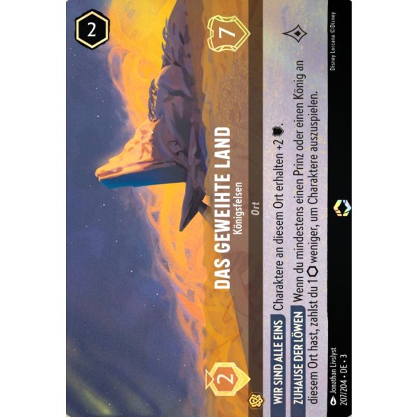 Das geweihte Land - K&ouml;nigsfelsen (V.2) 3INK-207