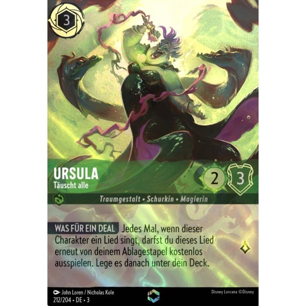 Ursula - T&auml;uscht alle (V.2) 3INK-212