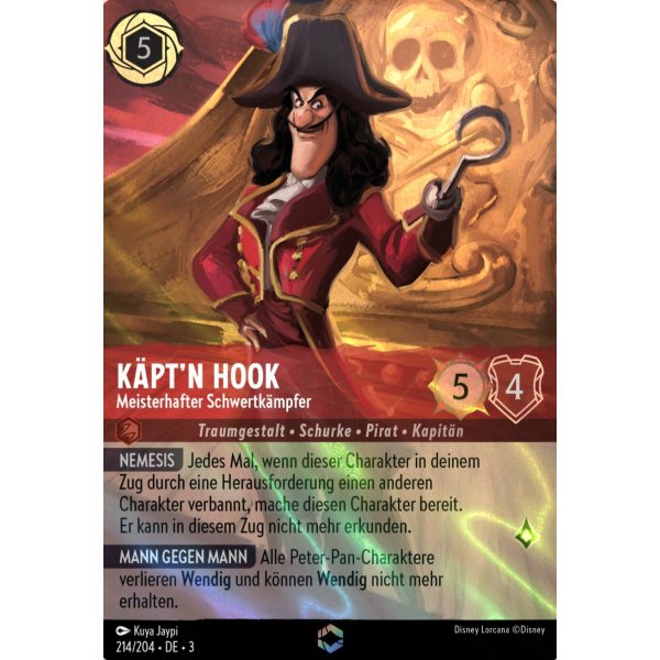 K&auml;pt`n Hook - Meisterhafter Schwertk&auml;mpfer (V.2) 3INK-214