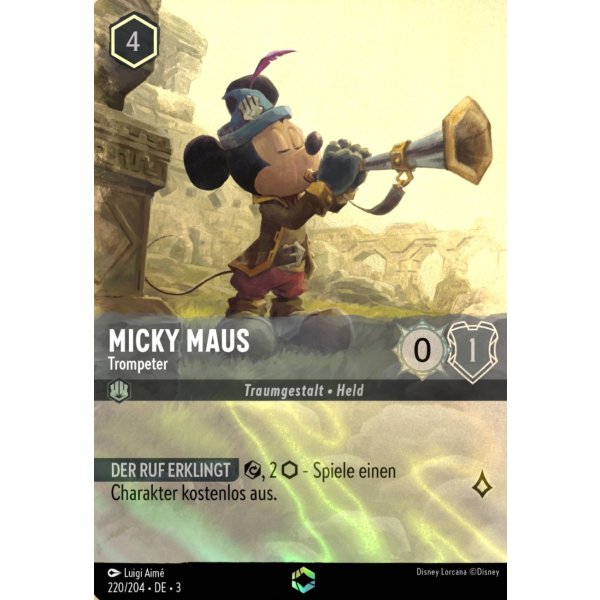 Micky Maus - Trompeter (V.2) 3INK-220