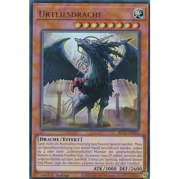 Urteilsdrache BLC1-DE012 (V.1 Gold Ultra Rare)