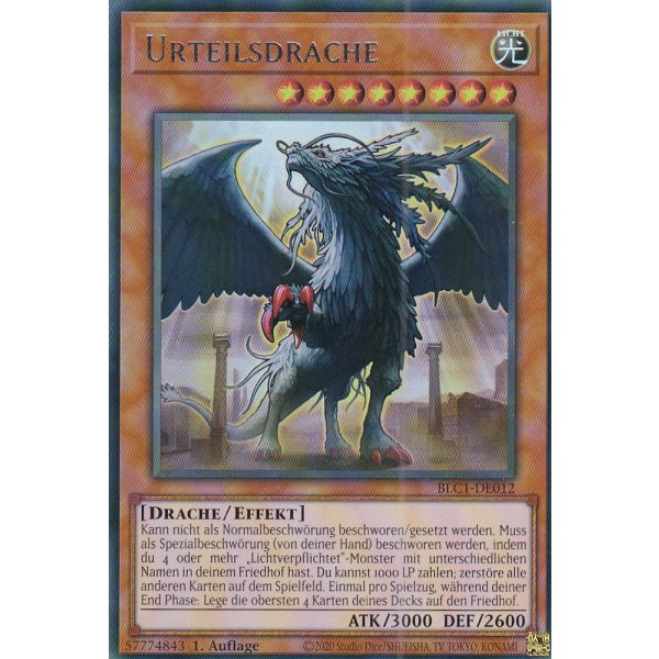 Urteilsdrache BLC1-DE012 (V.2 Silver Ultra Rare)
