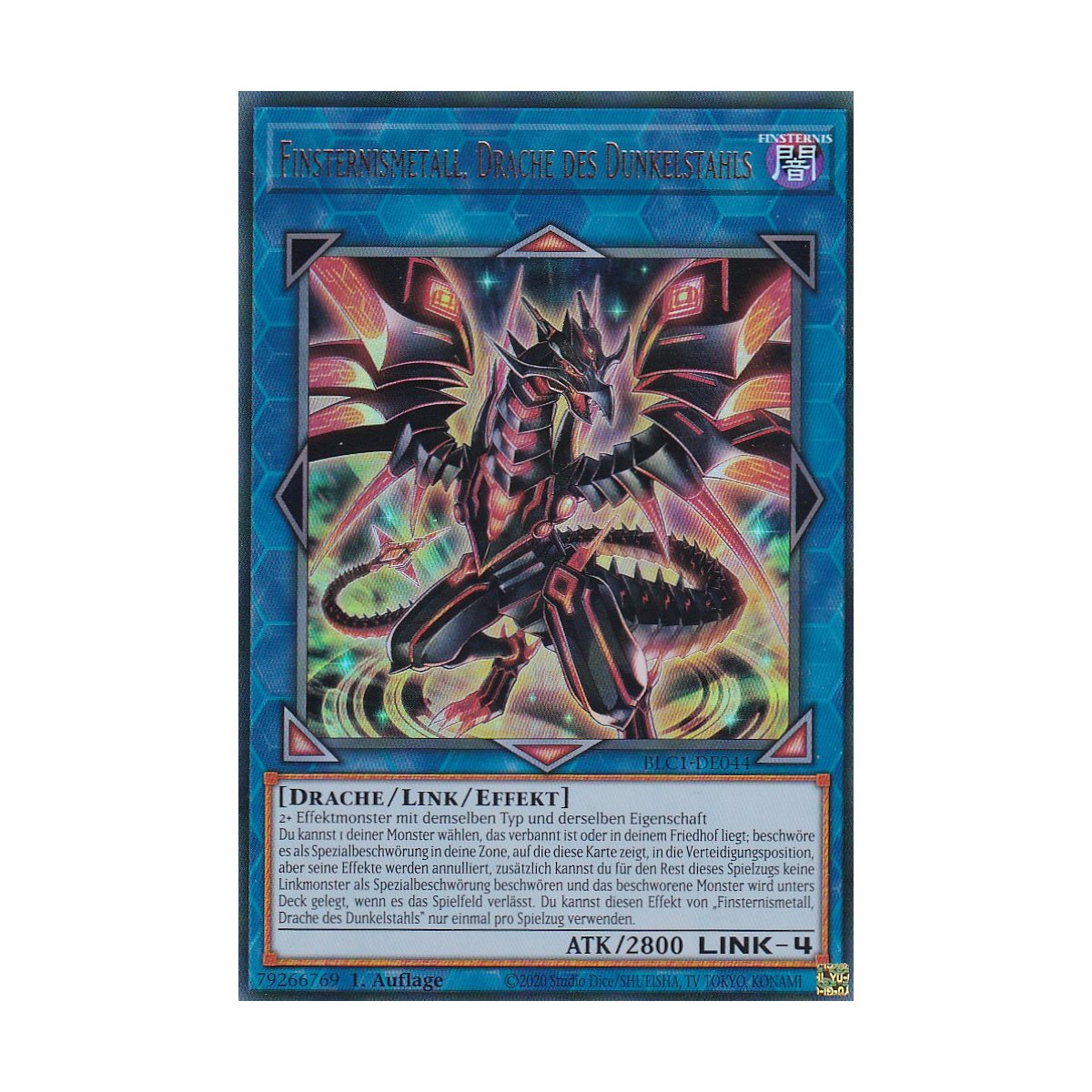Yu-Gi-Oh! Trishula Drache Des Eisgefängnisses Ultra Rare 1. Auflage DEUTSCH