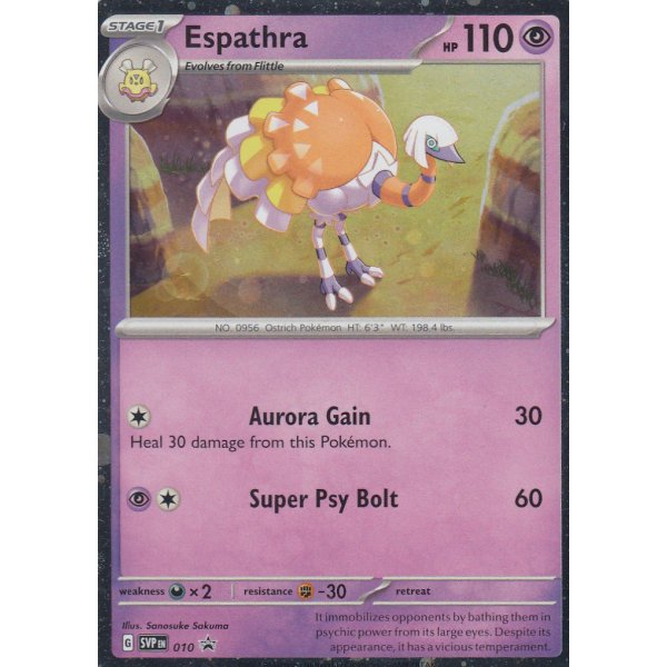 Espathra SVP010 Englisch
