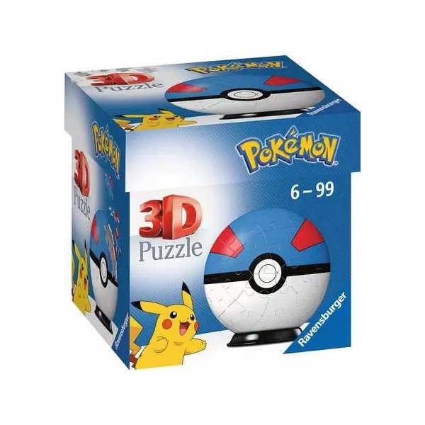 Pokemon - Superball 3D Puzzleball 54 Teile