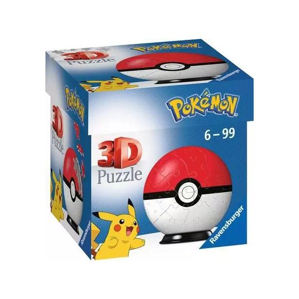 Pokemon - Pokeball 3D Puzzleball 54 Teile