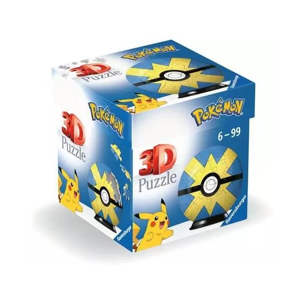 Pokemon - Flottball 3D Puzzleball 54 Teile
