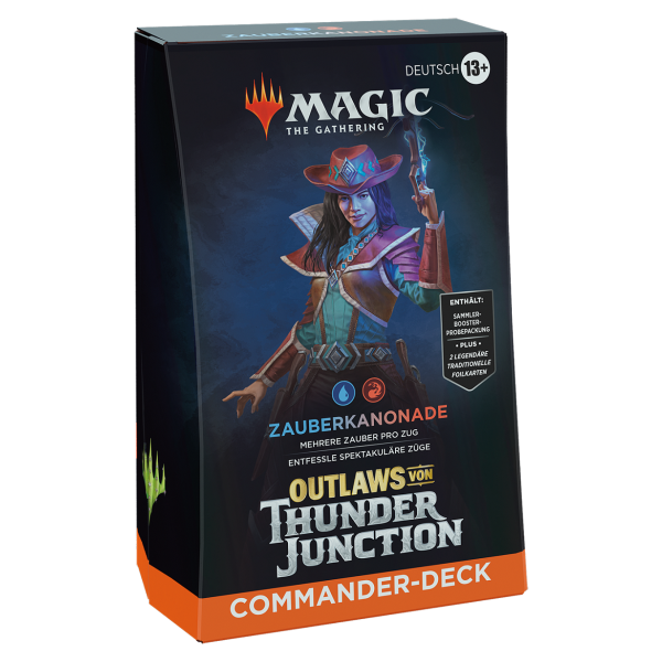 Outlaws von Thunder Junction Commander Deck - Zauberkanonade (deutsch)