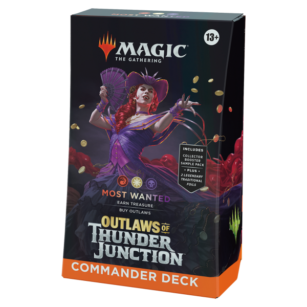 Outlaws of Thunder Junction Commander Deck - Most Wanted (englisch)