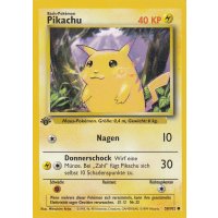 Pikachu 58/102 1. Edition