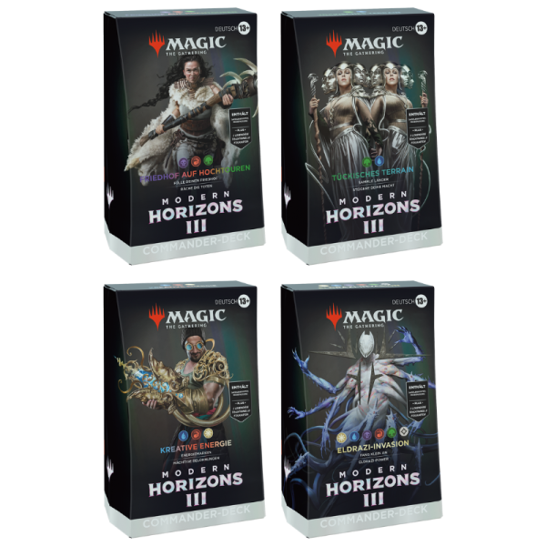 Modern Horizons 3 Commander Decks (alle 4, deutsch)