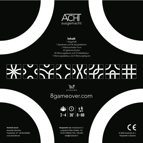 ACHT ausgemacht - Brettspiel