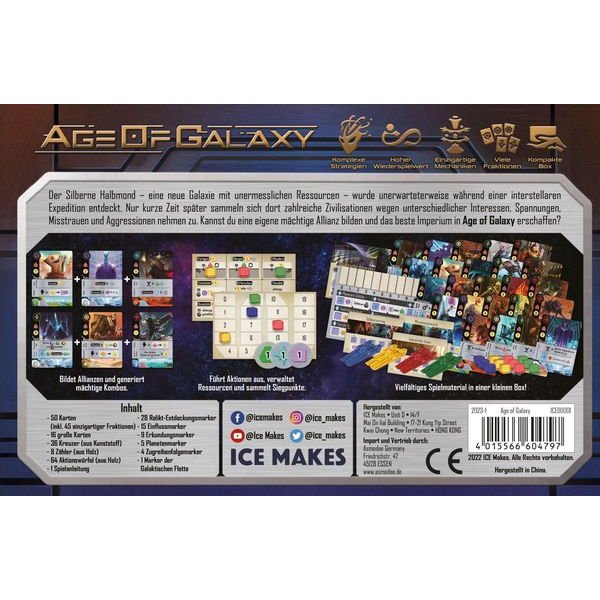 Age of Galaxy - Brettspiel