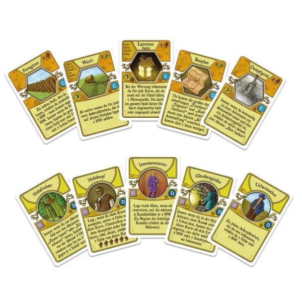 Agricola - Consul Dirigens-Deck - Brettspiel-Erweiterung