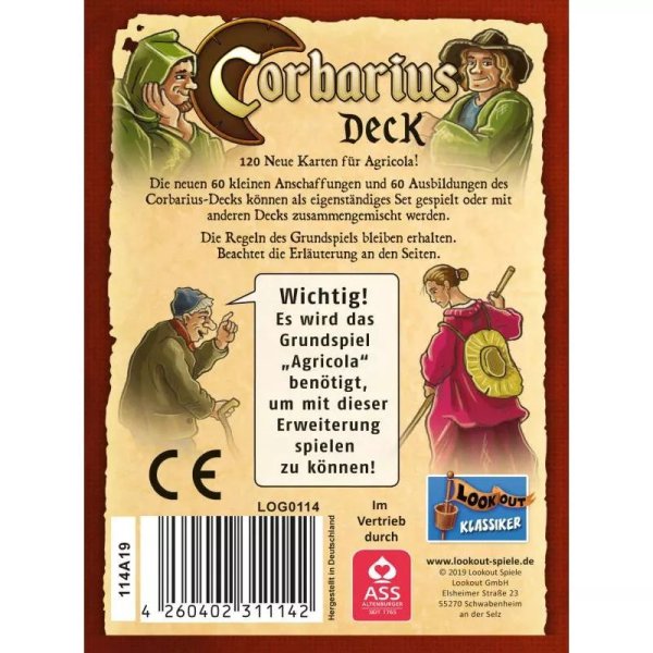 Agricola - Corbarius Deck - Brettspiel-Erweiterung