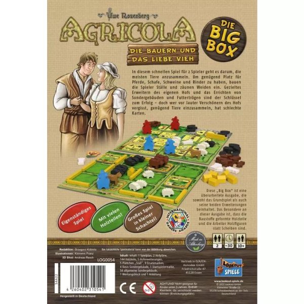 Agricola Die Bauern und das liebe Vieh Big Box - Brettspiel