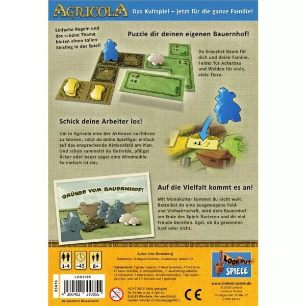 Agricola Familienspiel - Brettspiel