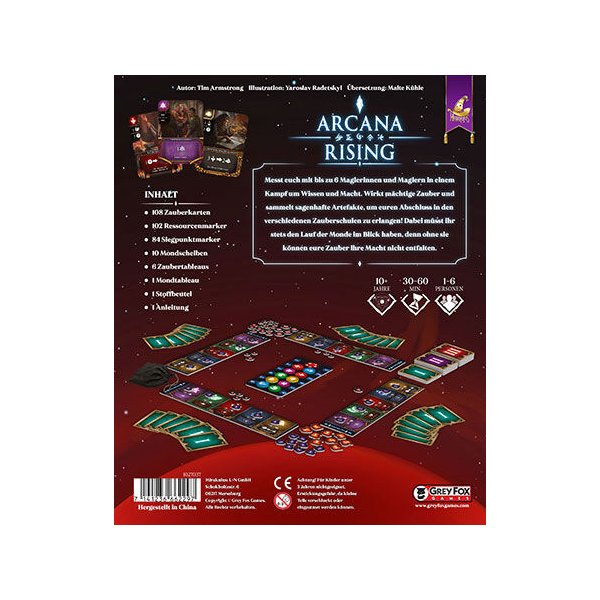 Arcana Rising - Brettspiel
