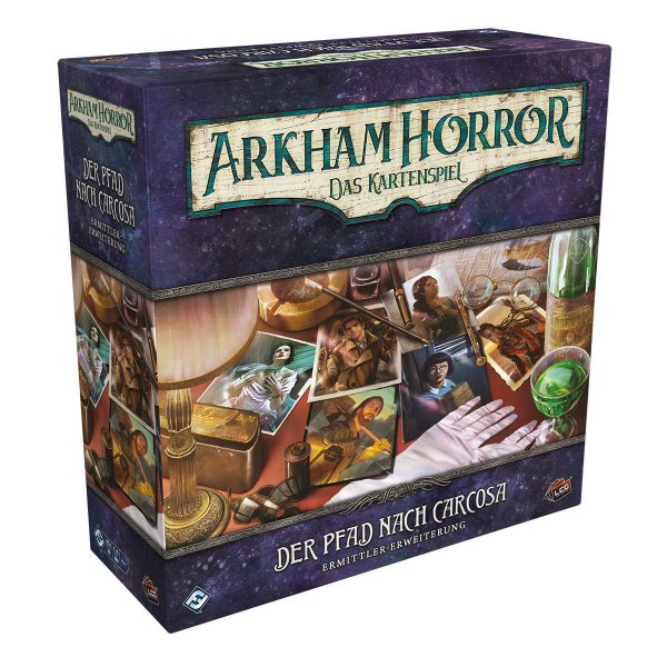Arkham Horror Das Kartenspiel - Der Pfad nach Carcosa (Ermittler-Erweiterung)