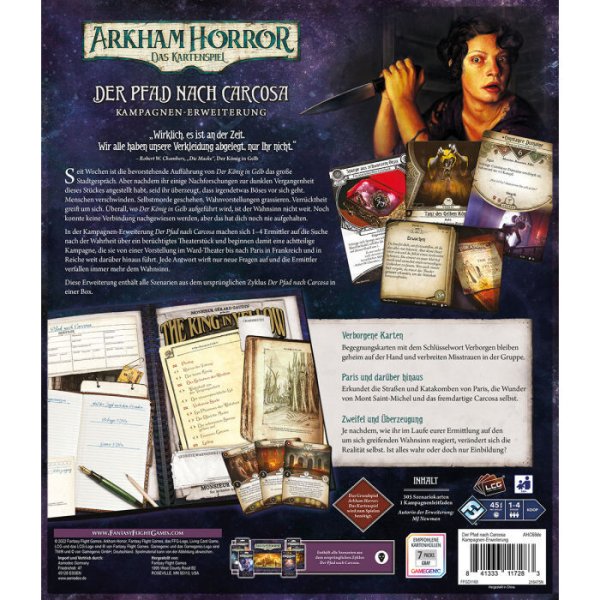 Arkham Horror Das Kartenspiel - Der Pfad nach Carcosa (Kampagnen-Erweiterung)