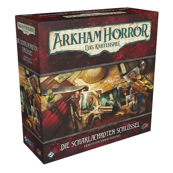Arkham Horror Das Kartenspiel - Die scharlachroten Schl&uuml;ssel (Ermittler-Erweiterung)