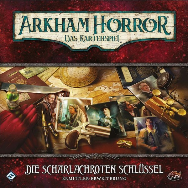 Arkham Horror Das Kartenspiel - Die scharlachroten Schl&uuml;ssel (Ermittler-Erweiterung)