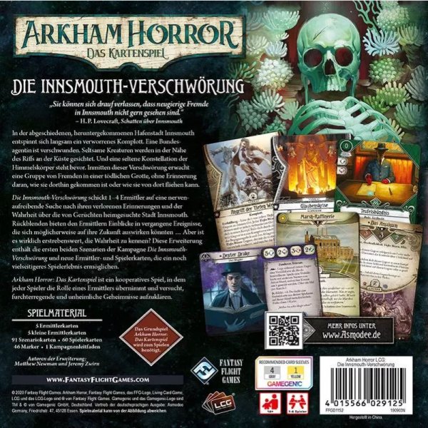 Arkham Horror: LCG - Die Innsmouth-Verschw&ouml;rung - Kartenspiel-Erweiterung