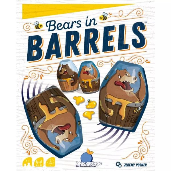 Bears in Barrels -Geschicklichkeitsspiel