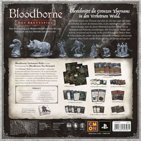Bloodborne Das Brettspiel - Verbotener Wald - Brettspiel-Erweiterung