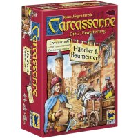 Carcassonne - H&auml;ndler und Baumeister Die 2. Erweiterung - Brettspiel-Erweiterung