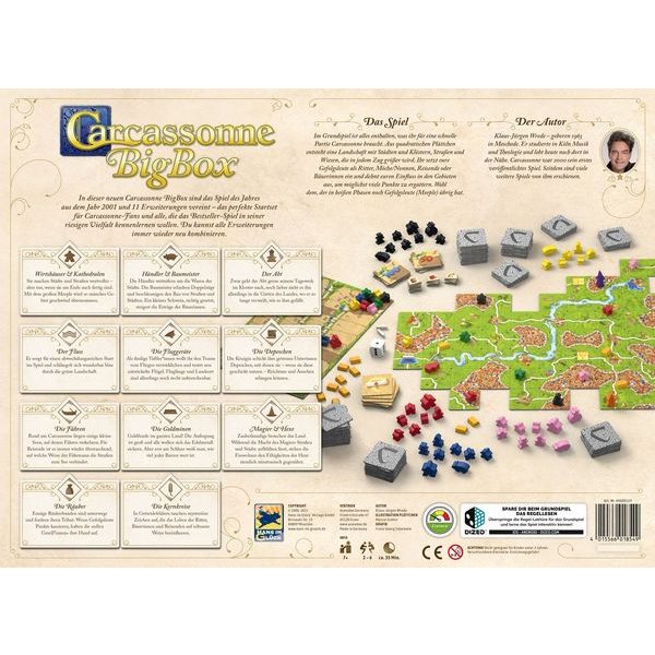 Carcassonne BigBox (V3.0) - Brettspiel