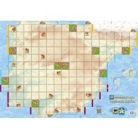 Carcassonne Maps - Peninsula Iberica - Brettspiel-Zubeh&ouml;r