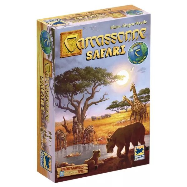 Carcassonne Safari - Brettspiel