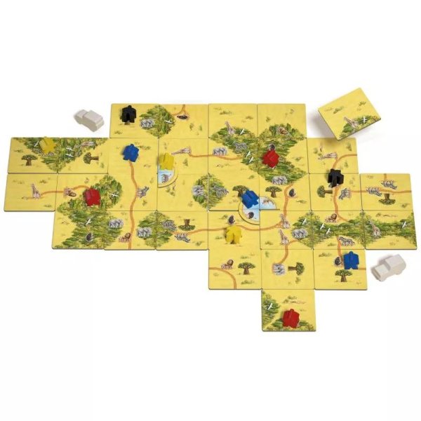 Carcassonne Safari - Brettspiel