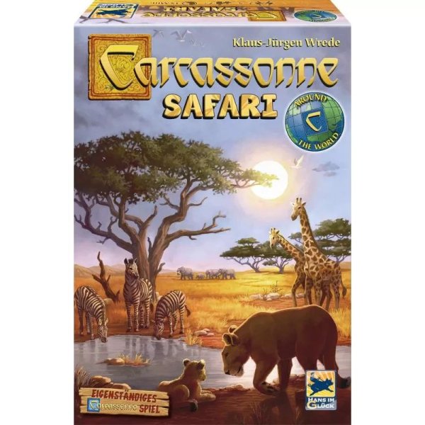 Carcassonne Safari - Brettspiel