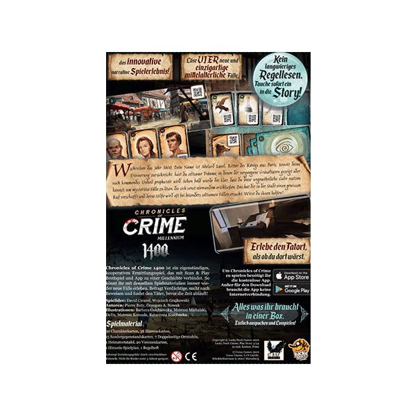 Chronicles of Crime - Millennium 1400 - Denkspiel