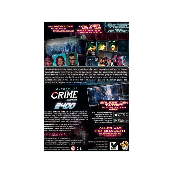 Chronicles of Crime - Millennium 2400 - Denkspiel