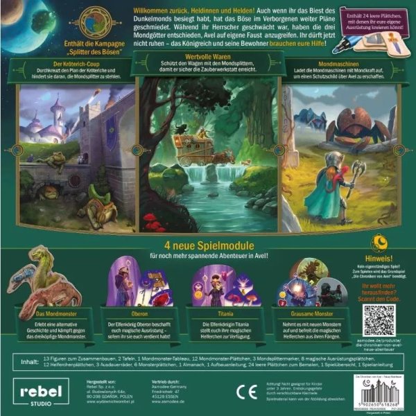 Chroniken von Avel - Neue Abenteuer - Brettspiel-Erweiterung