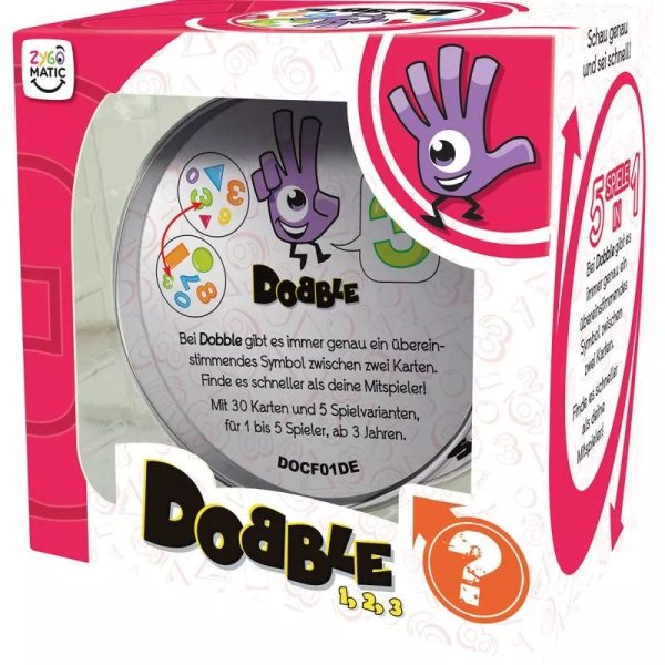 Dobble 1,2,3 - Geschicklichkeitsspiel