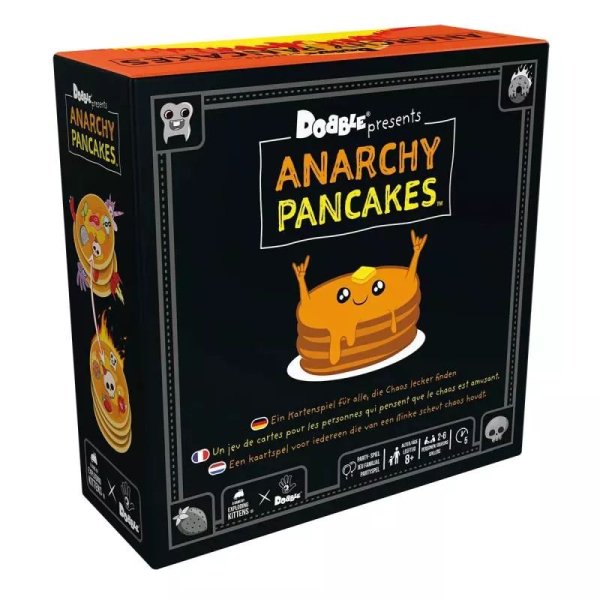 Dobble Anarchy Pancakes - Geschicklichkeitsspiel