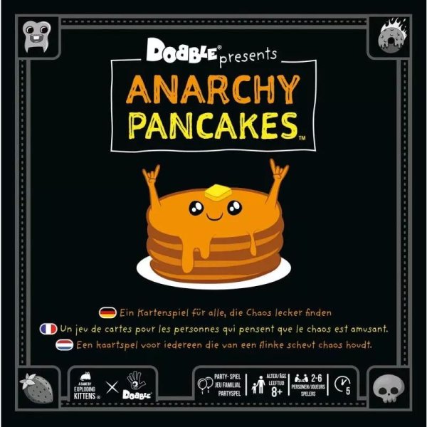 Dobble Anarchy Pancakes - Geschicklichkeitsspiel