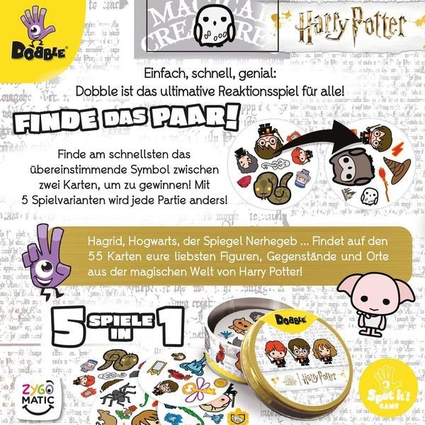 Dobble Harry Potter - Geschicklichkeitsspiel