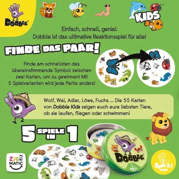Dobble Kids - Geschicklichkeitsspiel