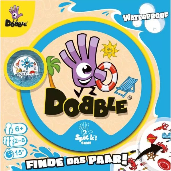 Dobble Waterproof - Geschicklichkeitsspiel