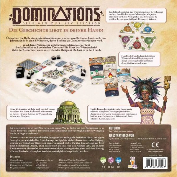 Dominations - Brettspiel