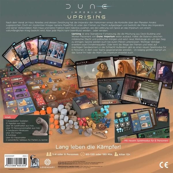 Dune Imperium Uprising - Brettspiel